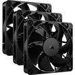 CORSAIR RS120 120MM PWM FAN BLACK TRIPLE PACK CO-9050189-WW