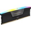 RAM CORSAIR VENGEANCE RGB BLACK 8GB DDR5 5200MT/S CL40 INTEL XMP CMH8GX5M1B5200C40
