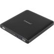intenso 5401500 eod 500bd slim external blue ray recorder usb 32 aluminum black photo