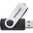 INTENSO 3543491 OFFICE LINE 64GB USB 3.2 FLASH DRIVE SILVER-BLACK
