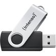 intenso 3543491 office line 128gb usb 32 flash drive silver black photo
