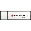 agfaphoto 4gb usb 20 flash drive silver photo