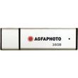 agfaphoto 16gb usb 20 flash drive silver photo