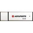 agfaphoto 32gb usb 20 flash drive silver photo