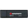 agfaphoto 128gb usb 30 flash drive black photo