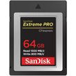 sandisk extreme pro 64gb cfexpress card type b sdcfe 064g gn4nn photo