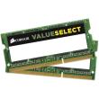 RAM CORSAIR CMSO16GX3M2C1600C11 VALUE SELECT 16GB (2X8GB) SO-DIMM DDR3L 1600MHZ DUAL KIT