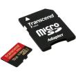 transcend ts16gusdhc10u1 16gb micro sdhc class 10 uhs i 600x ultimate with adapter photo