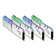 ram gskill f4 3600c16q 64gtrsc 64gb 4x16gb ddr4 3600mhz trident z royal silver rgb quad kit photo
