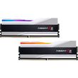 ram gskill trident z5 rgb 32gb 2x16gb ddr5 7600mhz cl36 intel xmp silver f5 7600j3646g16gx2 tz5rs photo