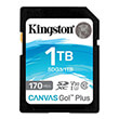 KINGSTON SDG3/1TB CANVAS GO PLUS 1TB SDXC 170R CLASS 10 UHS-I U3 V30 A2