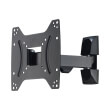 hama 118100 fullmotion tv wall bracket 19 48 black photo