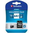 verbatim 44084 micro sdxc 64gb class 10 with adapter photo