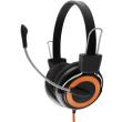 esperanza eh152o stereo headphones with microphone falcon orange photo esperanza eh152o stereo headphones with microphone falcon orange photo