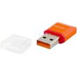 esperanza ea134o micro sd usb 20 card reader orange photo