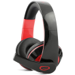 esperanza egh300r stereo headphones with microphone for gamers condor red photo