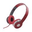 esperanza eh145r stereo audio headphones techno red photo