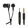 esperanza eh161k stereo eaprhones with microphone zipper black photo