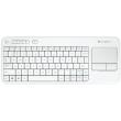pliktrologio logitech k400 wireless touch white photo pliktrologio logitech k400 wireless touch white photo