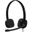 logitech 981 000589 h151 stereo headset with noise cancelling mic photo