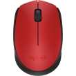 logitech m171 wireless mouse red black photo logitech m171 wireless mouse red black photo