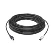 logitech group 15m extended cable for large conference rooms mini din 6 photo