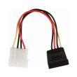 nedis ccgp73500va015 internal power cable molex male sata 15 pin female 015m photo