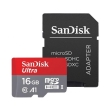 sandisk sdsquar 016g gn6ma 16gb ultra a1 micro sdhc u1 class 10 with adapter photo