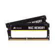 RAM CORSAIR CMSA16GX4M2A2666C18 MAC MEMORY 16GB (2X8GB) SO-DIMM DDR4 2666MHZ DUAL KIT