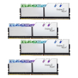RAM G.SKILL F4-3600C16Q-32GTRSC 32GB (4X8GB) DDR4 3600MHZ TRIDENT Z ROYAL SILVER RGB  QUAD KIT