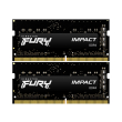 RAM KINGSTON KF432S20IBK2/32 FURY IMPACT 32GB (2X16GB) SO-DIMM DDR4 3200MHZ DUAL KIT