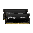 RAM KINGSTON KF432S20IBK2/64 FURY IMPACT 64GB (2X32GB) SO-DIMM DDR4 3200MHZ DUAL KIT