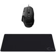 LOGITECH G502 X BLACK WIRED GAMING MOUSE + G240 GAMING MOUSE PAD BUNDLE 991-000489