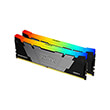 RAM KINGSTON KF446C19RB2AK2/16 FURY RENEGADE RGB 16GB (2X8GB) DDR4 4600MT/S CL19 DUAL KIT
