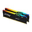 RAM KINGSTON KF556C40BBAK2-16 FURY BEAST RGB 16GB (2X8GB) DDR5 5600MHZ CL40 XMP DUAL KIT
