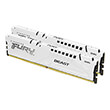RAM KINGSTON KF552C40BWK2-32 FURY BEAST WHITE 32GB (2X16GB) DDR5 5200MHZ CL40 INTEL XMP DUAL KIT
