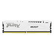 RAM KINGSTON KF556C40BW-32 FURY BEAST WHITE 32GB DDR5 5600MHZ CL40 INTEL XMP