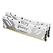 ram kingston kf568c36rwk2 32 fury renegade white 32gb 2x16gb ddr5 6800mhz cl36 xmp dual kit photo