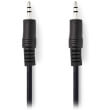 nedis cagt22000bk15 stereo audio cable 35mm male 35mm male 15m black photo