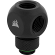 CORSAIR HYDRO X FITTING ADAPTER XF Y-SPLITTER ROTARY BLACK
