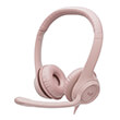 logitech 981 001281 h390 usb headset rose photo