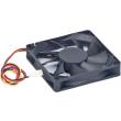 gembird d7015sm 3 cooler fan 70x70x15mm sleeve bearing cooling fan 12v 3 pin bulk 70mm photo