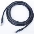 cablexpert pp12 025m bk black patch cord cat5e molded strain relief 50u plugs 025m photo