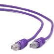 cablexpert pp12 025m v purple patch cord cat5e molded strain relief 50u plugs 025m photo