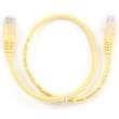 cablexpert pp12 025m y yellow patch cord cat5e molded strain relief 50u plugs 025m photo