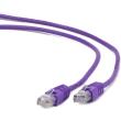 cablexpert pp12 1m v purple patch cord cat5e molded strain relief 50u plugs 1m photo