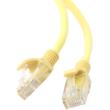 cablexpert pp12 2m y yellow patch cord cat5e molded strain relief 50u plugs 2m photo