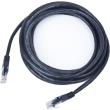 cablexpert pp12 5m bk black patch cord cat5e molded strain relief 50u plugs 5m photo