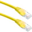cablexpert pp12 5m y yellow patch cord cat5e molded strain relief 50u plugs 5m photo