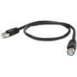 cablexpert pp22 05m bk black ftp patch cord molded strain relief 50u plugs 05m photo